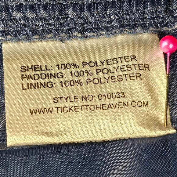 TICKET TO HEAVEN KIDS BLUE INSULATED SKI SNOW PANTS – 8 YEARS – MADE IN DENMARK - Picture 8 of 15